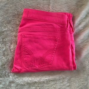 Hollister Hot Pink Skinny Jeans